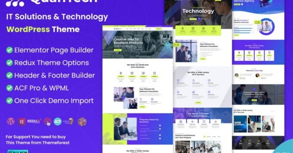 IT Solutions & Technology WordPress Theme