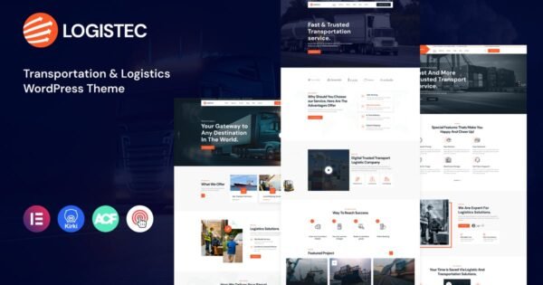 Logistec – Transportation & Logistics WordPress