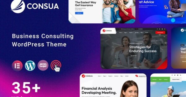Consua – Business Consulting WordPress