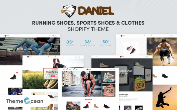 Daniel – Running Shoes, Sports Shoes & Clothes Shopify Theme