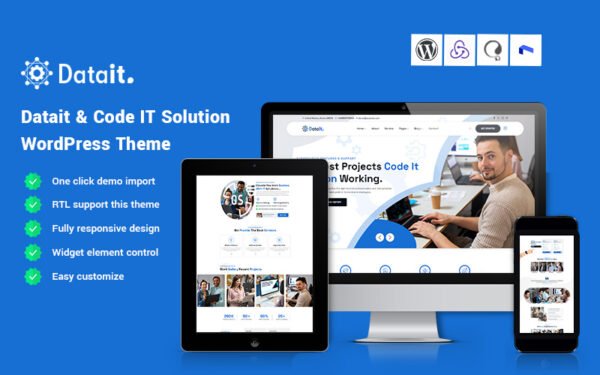 Datait – Code IT Solution WordPress Theme