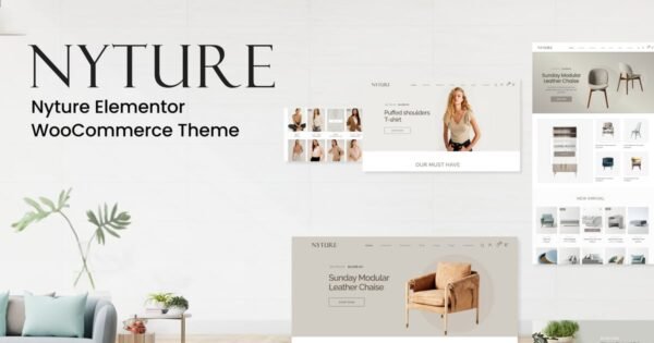 Nyture – Elementor WooCommerce Theme