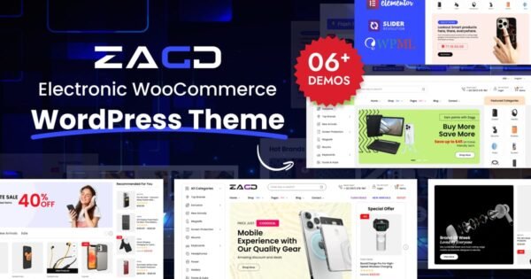 Zagg – Electronics WooCommerce WordPress Theme