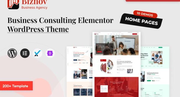Biznov – Business Consulting WordPress Theme