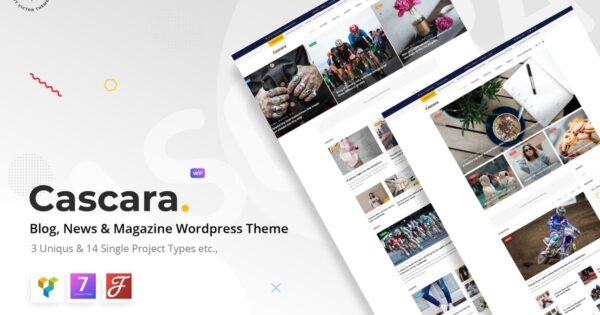 Cascara – Blog, News & Magazine WordPress Theme