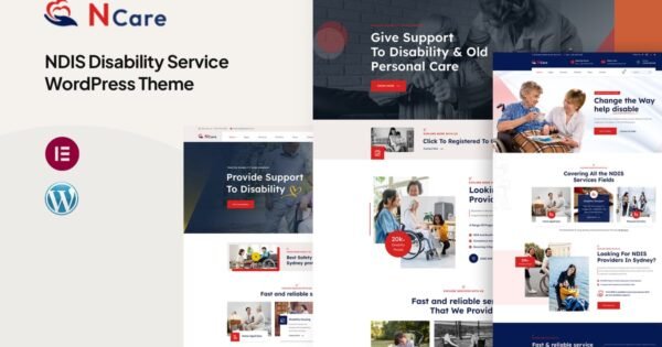 Ncare – NDIS Disability Service WordPress Theme