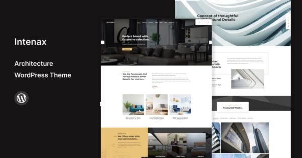 Intenax – Architecture WordPress Theme