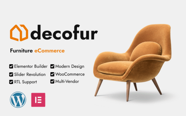 Decofur – Furniture & Decor WooCommerce WordPress Theme WooCommerce Theme