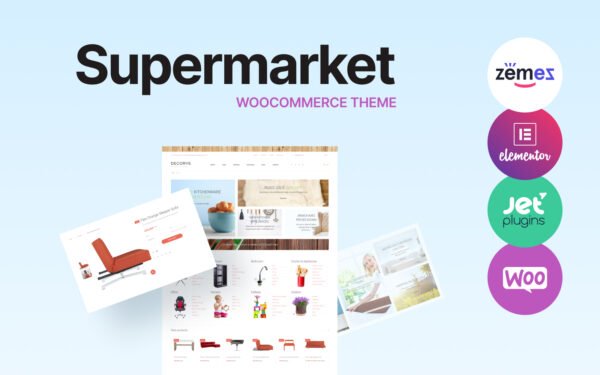 Decorys – Light Homemarket WooCommerce Theme