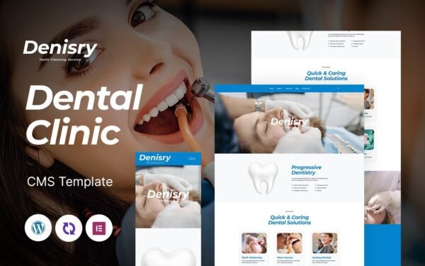 Denisry – Dental Clinic Multipurpose Responsive WordPress Theme