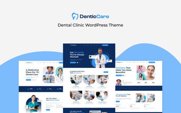 Dentic – Dental Clinic WordPress Theme