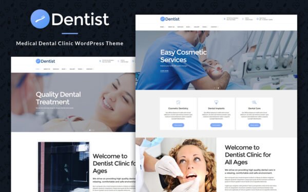 Dentist – Dental Medical Clinic WordPress Theme