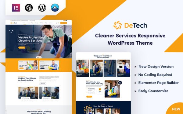 Detech – Cleaner WordPress Theme