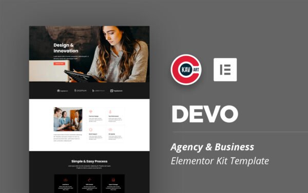 Devo – Agency Template Elementor Kit