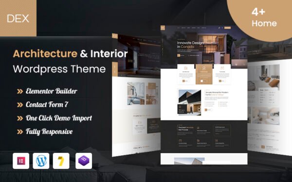DEX – Architecture, Furniture & Interior Design WordPress Theme