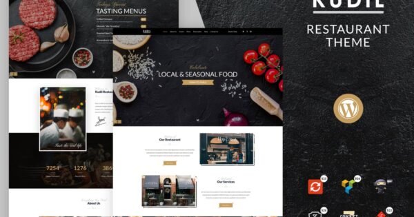 Kudil | Cafe, Food Restaurant WordPress Theme
