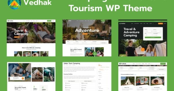 Camping & Adventure Tour WordPress Theme – Vedhak