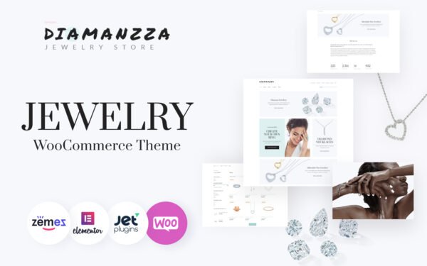 Diamanzza – Jewelry Store WooCommerce Theme