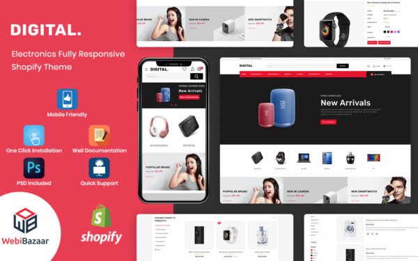 Digital – Multipurpose Electronics Shopify Theme