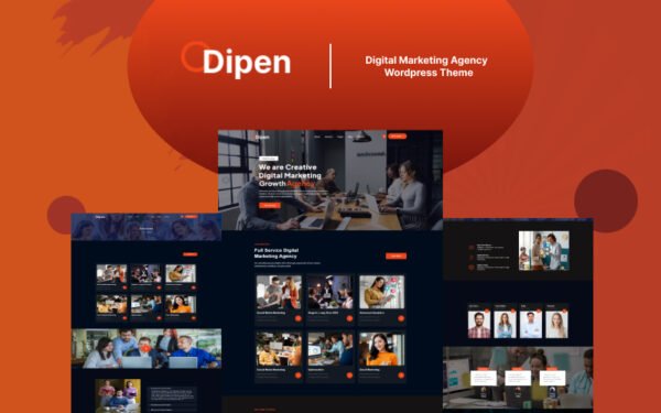 Dipen – Digital Marketing Agency WordPress Theme
