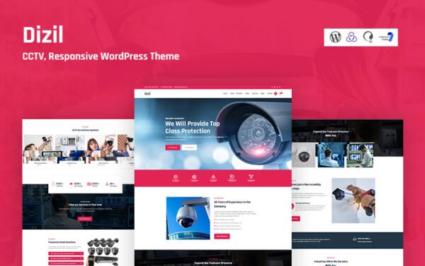 Dizil – CCTV Responsive WordPress Theme