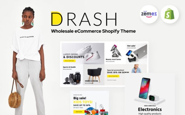 Drash – Shopify Wholesale eCommerce Template Shopify Theme