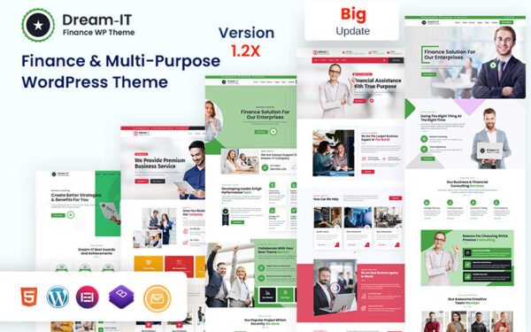DreamIT – Business Finance & Multi-Purpose WordPress Theme