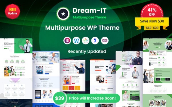 DreamIT – Multi-Purpose WordPress Theme