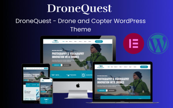 DroneQuest – Drone and Copter WordPress Theme