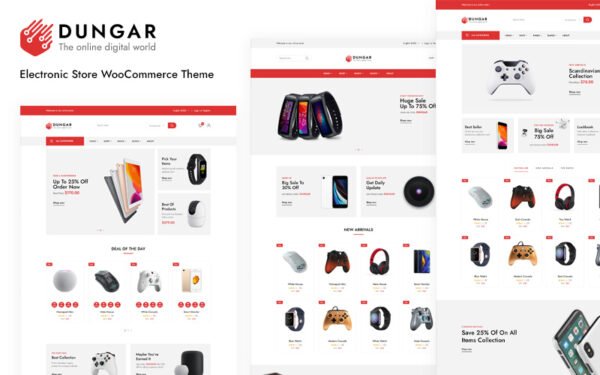 Dungar – Electronic Store WooCommerce Theme