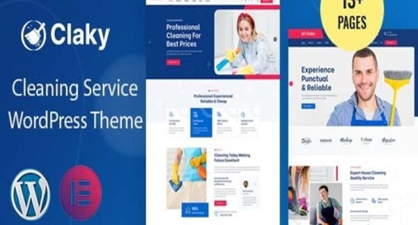 Claky – Cleaning Services WordPress Theme
