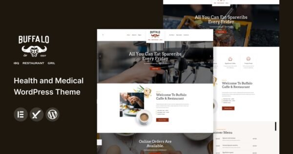 Buffalo – Cafe & Restaurant WordPress Theme