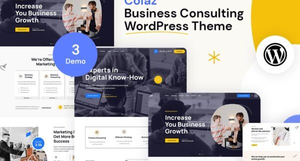 Colaz – Business Consulting WordPress Theme