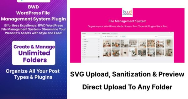 WordPress File Management System