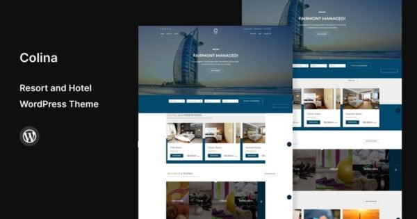 Colina : Resort and Hotel WordPress Theme