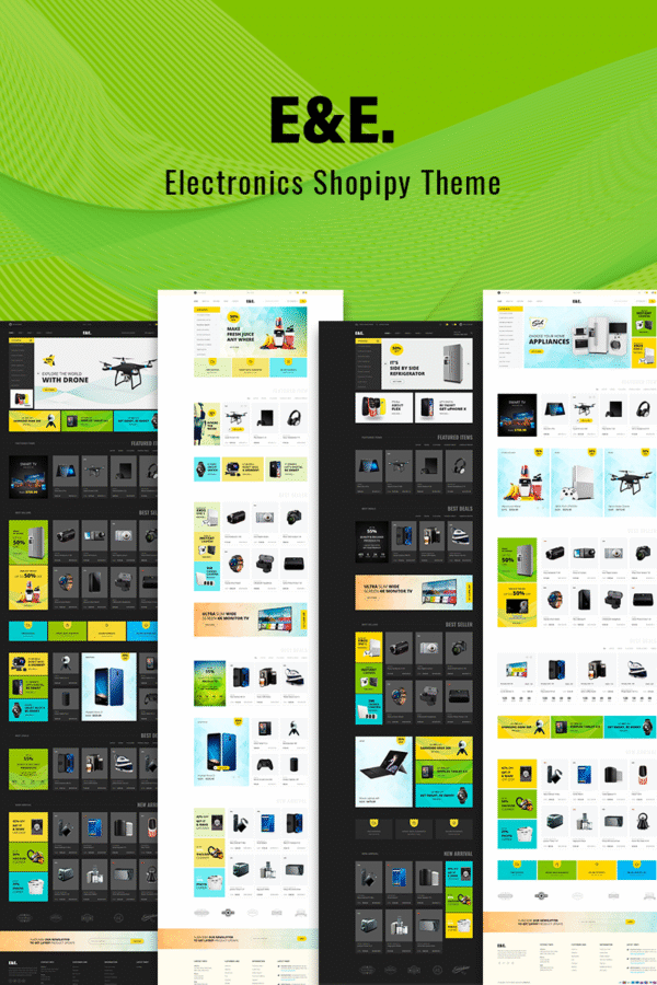 E&E – Electronics Shopify Theme