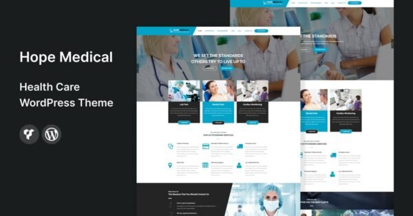 Hope Medical – Health Care WordPress Theme