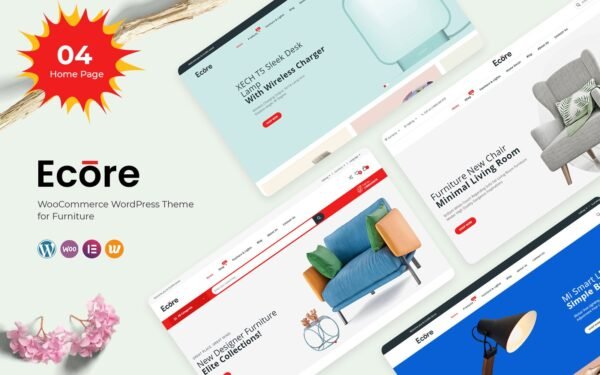 Ecore – Furniture WooCommerce Theme