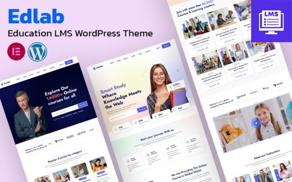 Edlab – Education LMS WordPress Theme