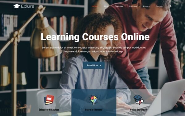 Edura – LearnPress Education WordPress Theme