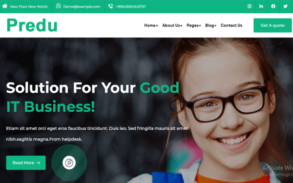 Edutep – Kingdergarden School and University WordPress theme WordPress Theme