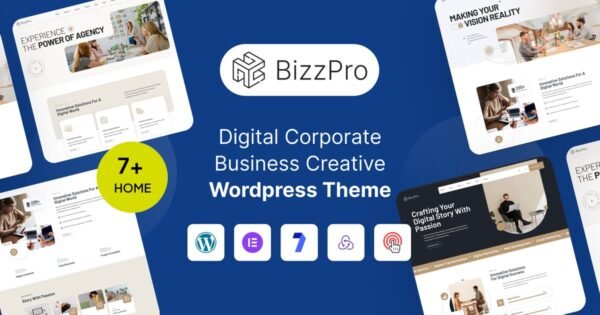 Bizzpro – Digital Business Creative WordPress