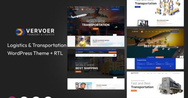 Vervoer – Logistics WordPress Theme