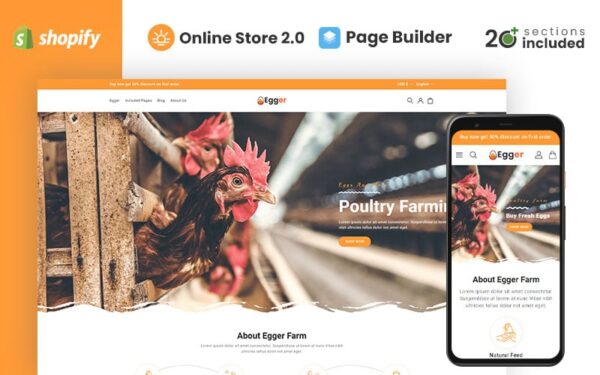Egger – Poultry and Farm Shopify Theme