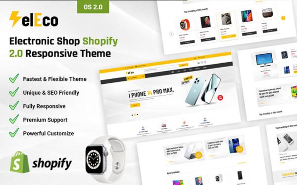 elEco – Electronic Shop Shopify 2.0 Responsive Theme Shopify Theme