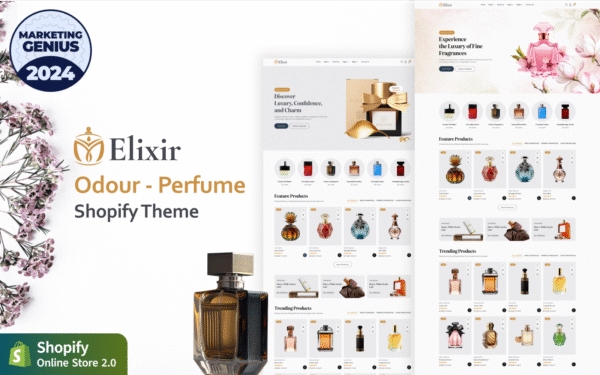 Elixir Fragrance – Perfumes & Fragrances Store Premium Shopify Theme