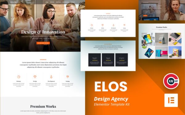 Elos – Design Agency Elementor Kit