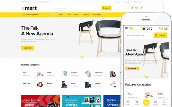 Emart – Electronics Stores WooCommerce Theme