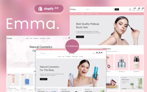 Emma – Health and Beauty Responsive Modern Multipurpose Shopify Theme 2.0