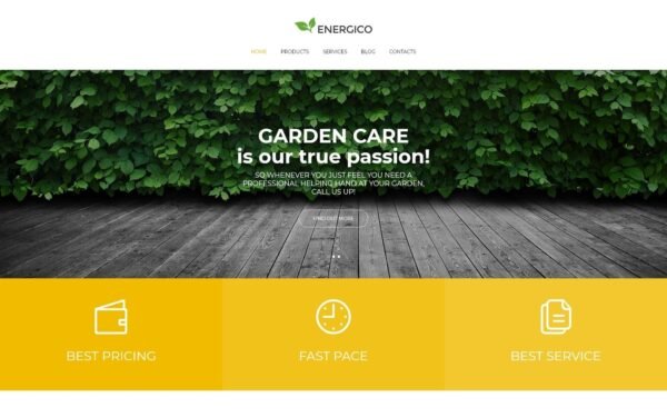 Energico – Agriculture Multipurpose Modern WordPress Elementor Theme WordPress Theme